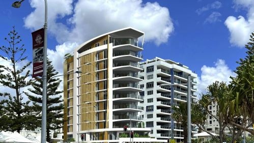 Plans for Sirius Apartments on Mooloolaba Esplanade.