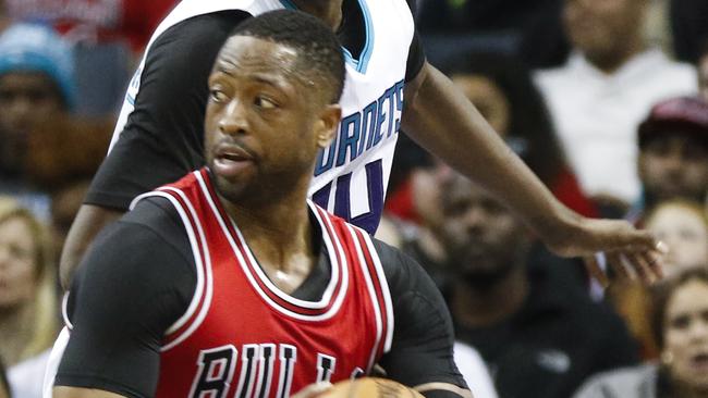 Chicago Bulls guard Dwyane Wade.