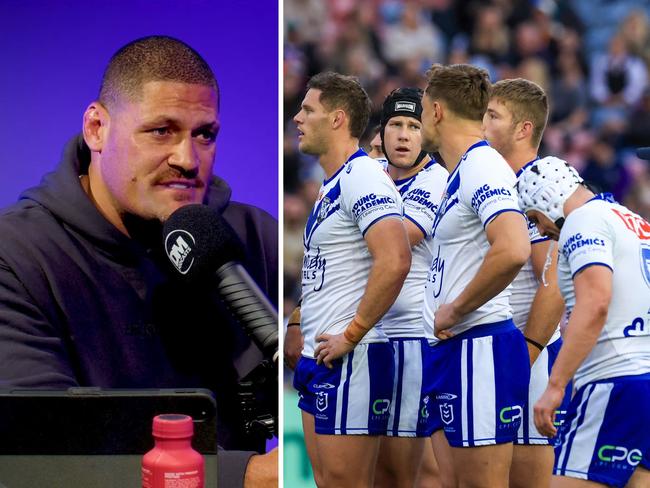 Willie Mason has given unhappy Bulldogs a brutal reality check. Photo: Getty Images