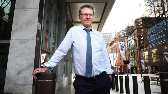 Reserve Bank deputy governor Guy Debelle: ‘There were a few sleepless nights.’ Picture: John Feder