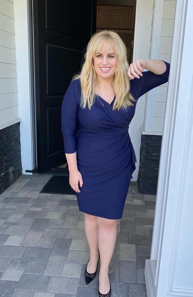 The diet recommends eating the same foods over and over again which Melissa isn’t sold on. Picture: Instagram/Rebel Wilson