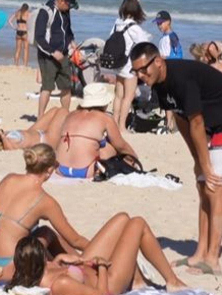 The videos at Bondi Beach have been reported to police. Picture: Supplied