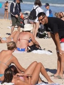 The videos at Bondi Beach have been reported to police. Picture: Supplied