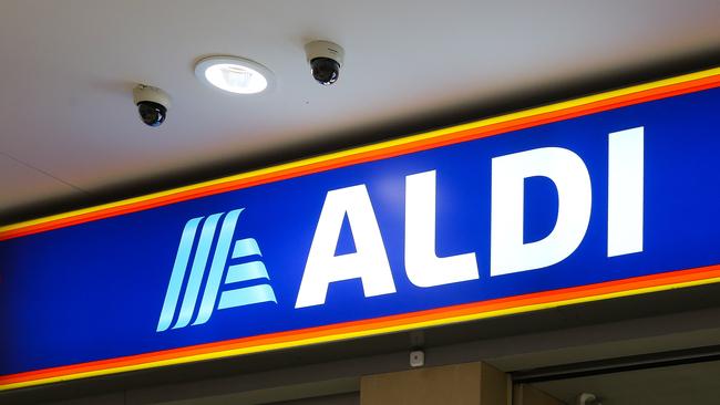 SYDNEY, AUSTRALIA - Newswire Photos JANUARY 17, 2022: A view of a sign at Aldi in Sydney as the cost of living continues to rise. Picture: NCA NewsWire