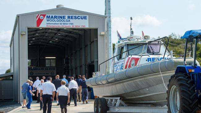 The new clubhouse has been built on the spot where the Marine Rescue building once stood. A new base was built on Arrawarra Headland and officially opened in October last year.