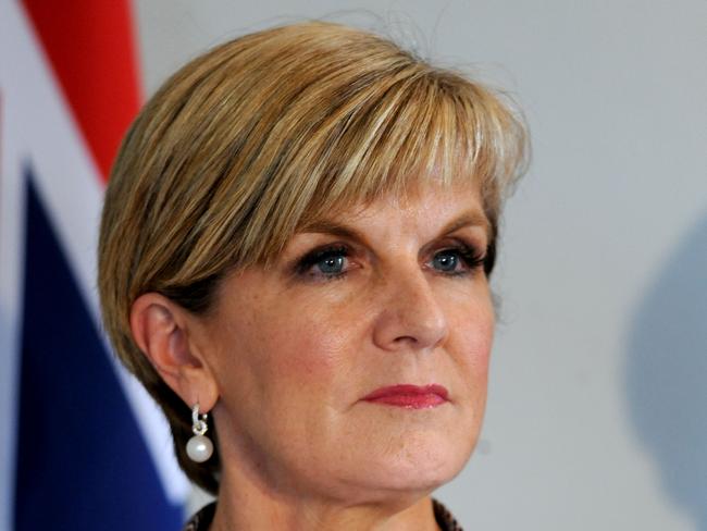 Australian Foreign Minister Julie Bishop urged the international community to co-operate with investigators. Picture: Nick Ansell.