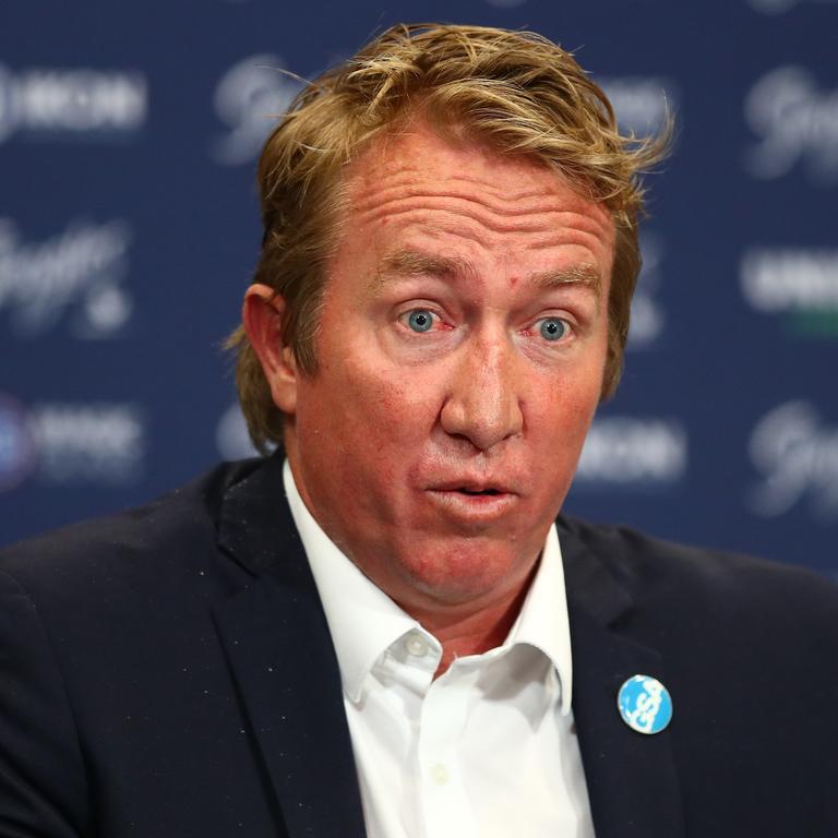 Roosters head coach Trent Robinson has hit back at Gus.