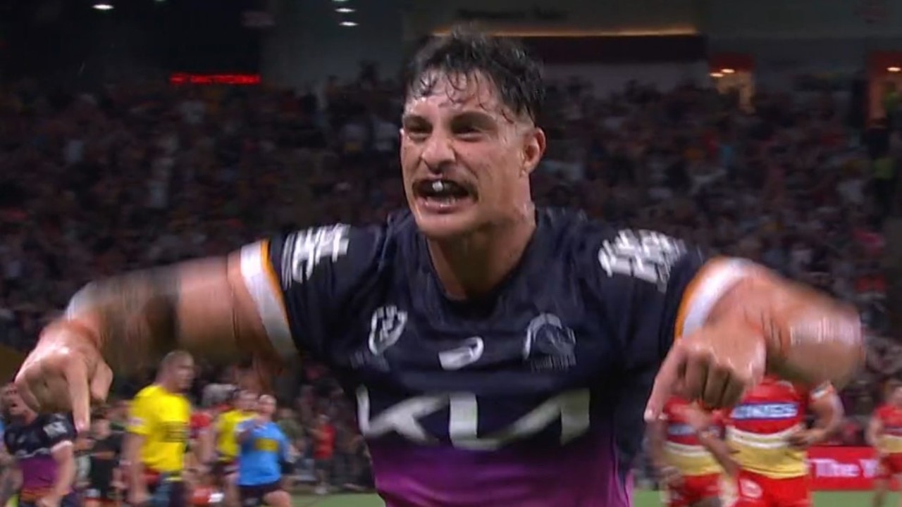 "Out f**king home!!!" Photo: Fox Sports