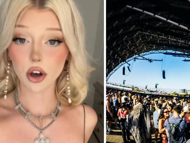 Loren Gray says many influencers fake actually going to the Coachella music festival.