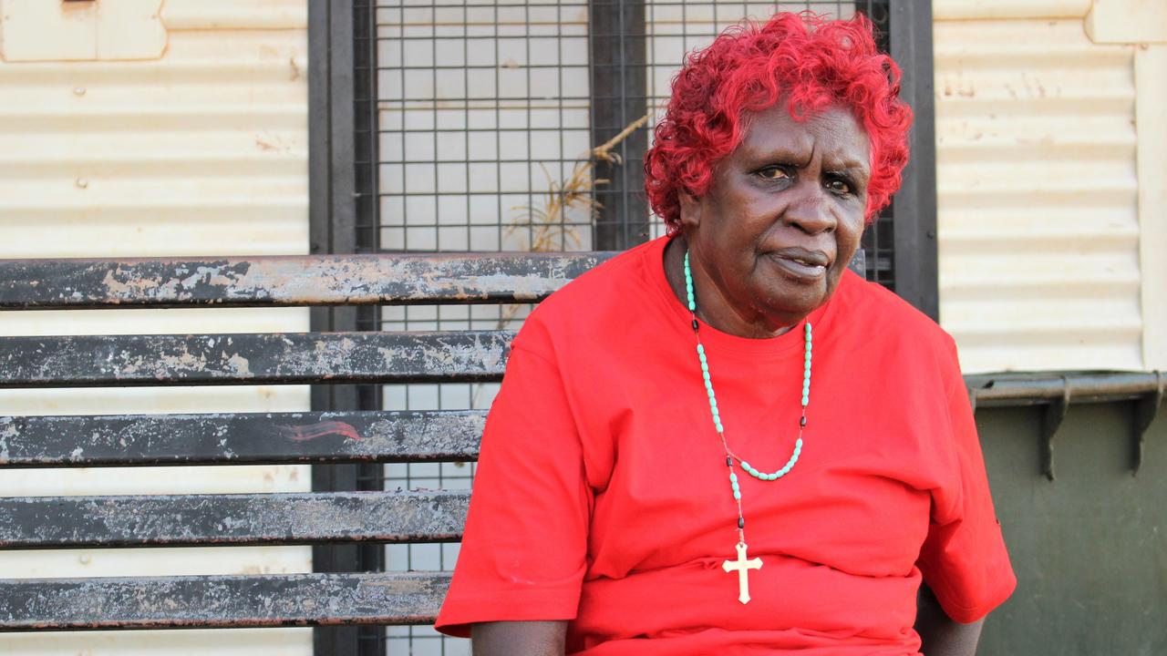 Kardu Diminin senior Elder Margaret Perdjert says Wadeye needs ‘real jobs for our young people to do’. Picture: Jason Walls