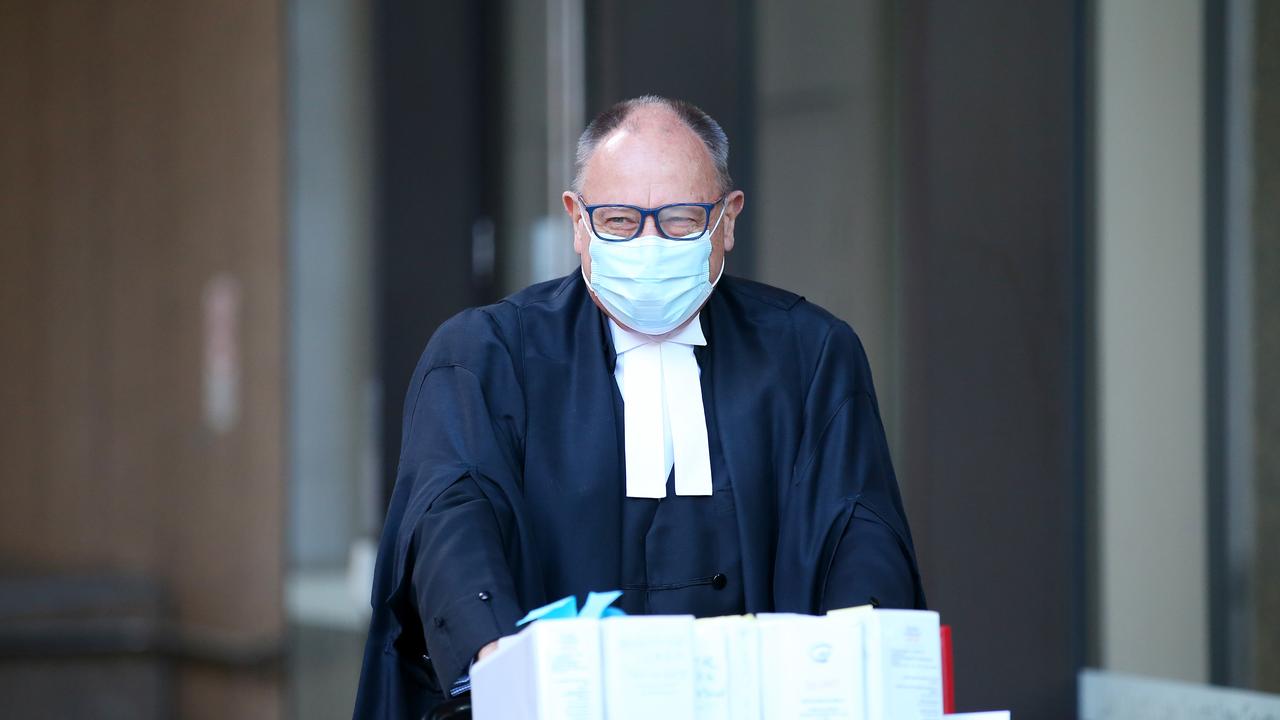 Mr Roberts-Smith’s barrister, Bruce McClintock SC, warns the virus is threatening to further derail the trial. Picture: Nikki Short / NCA NewsWire