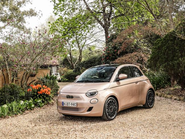 EMBARGO FOR TWAM 07 OCT 2023. FEE MAY APPLY FIAT 500e. Source: Supplied