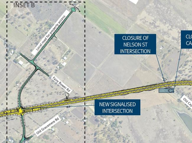 HIGHWAY DUPLICATION: The Brown family are unsure what the impact of the Capricorn Highway duplication will be on their property on Nelson St, Fairy Bower.