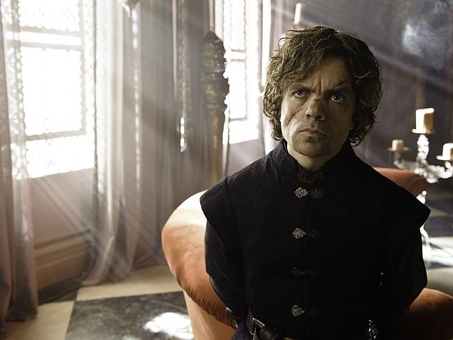 Tyrion’s turn...Peter Dinklage’s female costars reckon he’s one of the guys who should flash some flesh on the hit show. Picture: HBO