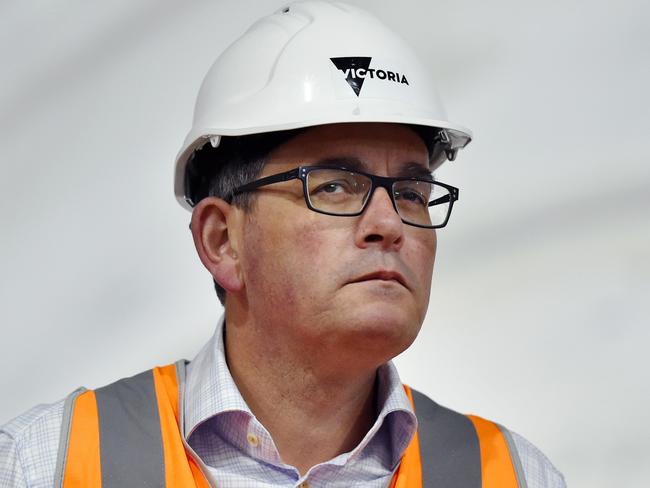 The Andrews government’s Big Build has been rocked by the allegations. Picture: Nicki Connolly