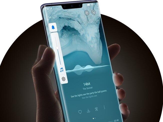 Huawei Mate 30 Pro smartphone. Picture: Huawei.