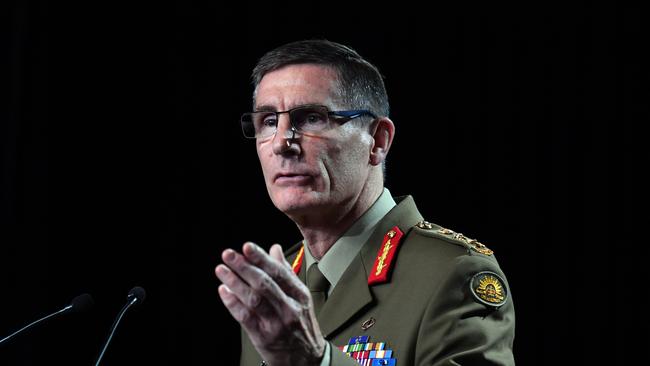 Chief of the Australian Defence Force (ADF) General Angus Campbell. Picture: Getty