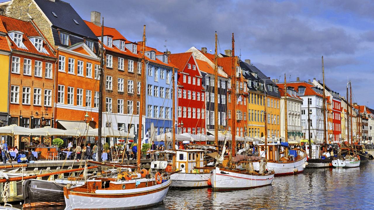 Nyhavn in Copenhagen, Denmark