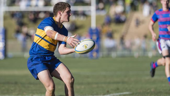 Joe Gray of Grammar in O'Callaghan Cup on Grammar Downlands. Picture: Kevin Farmer