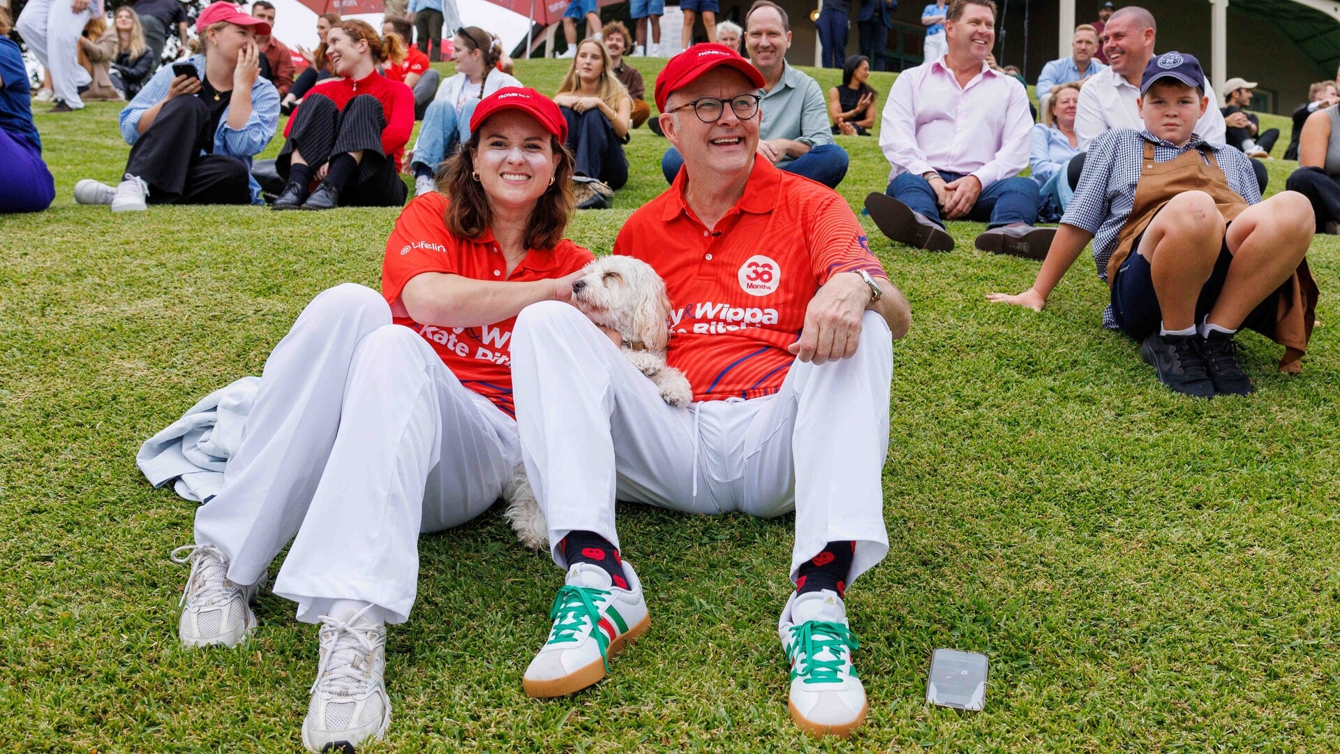 Raygun and Anthony Albanese unite for charity cricket match