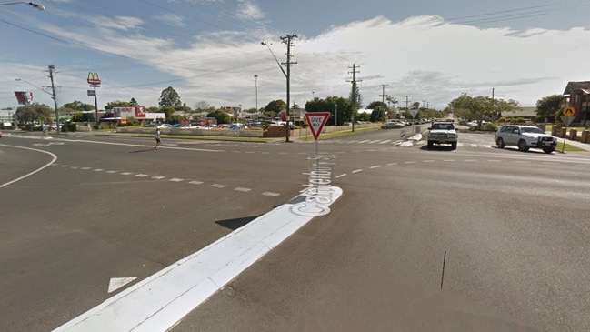 The intersection of Centre St and Canterbury St, Casino.