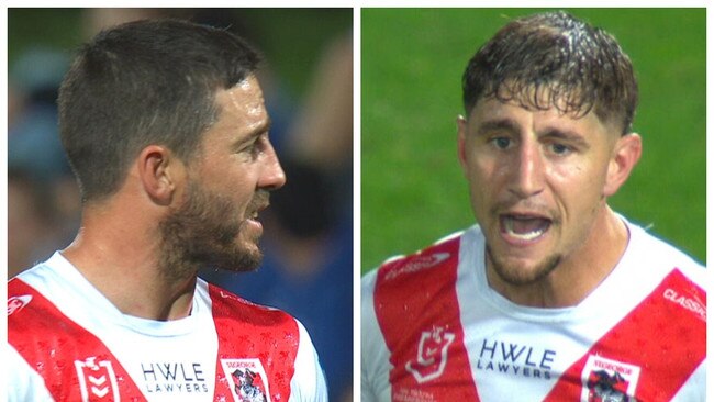 Ben Hunt and Zac Lomax were at each other.