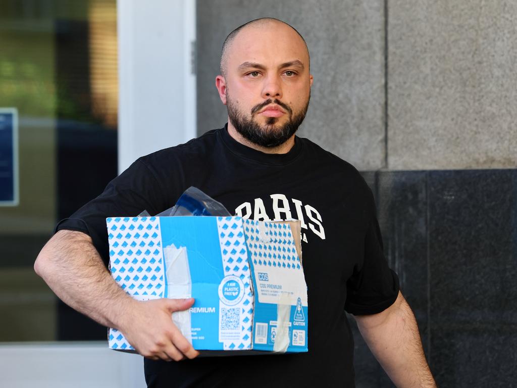 Heathwood man Aleksander Alincic, 32, is alleged to be a customer of the sophisticated money laundering operation. Picture: Tertius Pickard