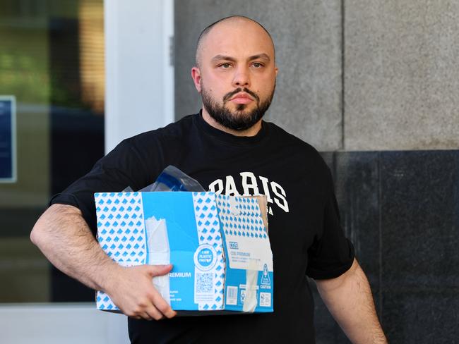 Heathwood man Aleksander Alincic, 32, is alleged to be a customer of the sophisticated money laundering operation. Picture: Tertius Pickard