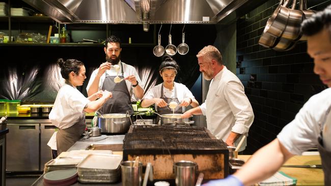 Brazillian chef Alex Atala at Sydney's Momofuku Seiobo.