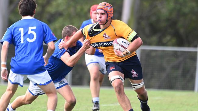 Qld Country U16s v SEQ Barbarians Thursday September 19, 2024. Picture, John Gass