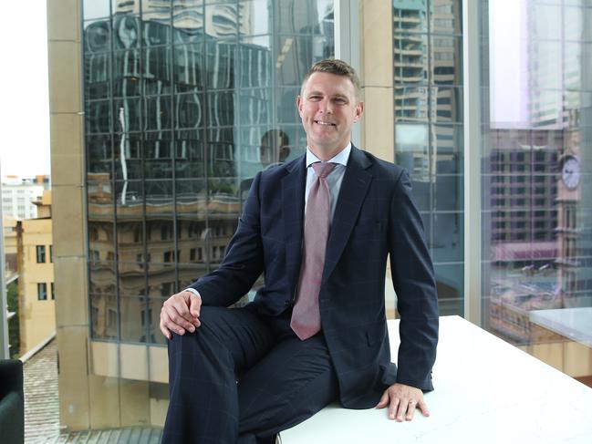 18/02/2021. Jason Preston, chair of McGrath Nicol, a consultancy firm specialising in insolvencies and corporate restructuring, photographed at their offices in Sydney. Britta Campion / The Australian