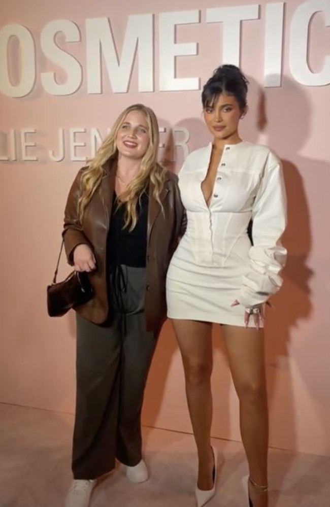 Kylie Jenner, not loving her time at a fan event.