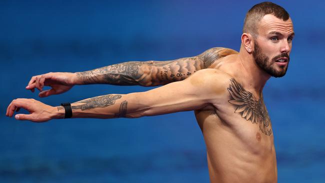 Chalmers has revealed how he spent the day before winning the Commonwealth Games 100m freestyle gold “crying in my room, not talking to anyone”. Picture: Michael Klein