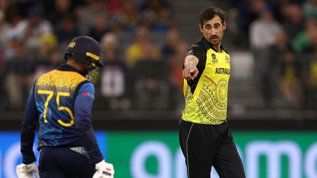 Mitchell Starc of Australia. Photo by Paul Kane/Getty Images