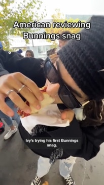 American man stunned after tasting a ‘delicious’ Bunnings snag