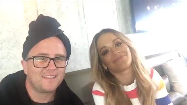 British singer Rita Ora chats with JMo in Melbourne