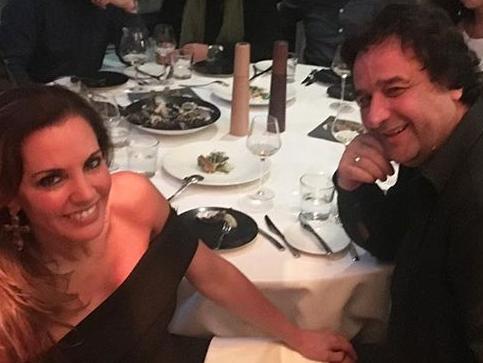 Susie McLean and Mick Molloy. April 2017. Screengrab from Susie McLean's instagram.