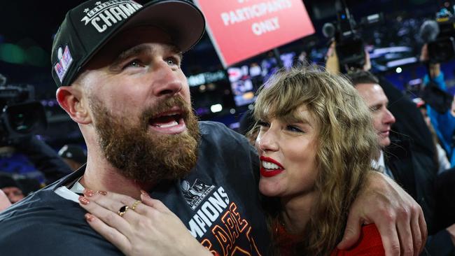 Swift’s appearances at NFL games have had an enormous impact on America’s game. Picture: AFP
