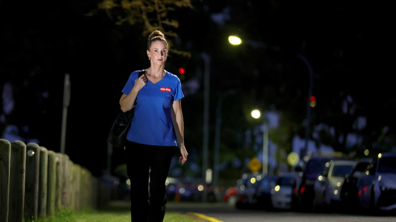 Kara Thomas is a nurse who says not enough is being done to protect staff. Photo: Steve Pohlner