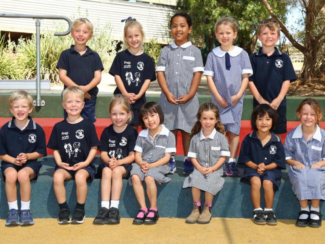 Ocean Grove Primary School 2025 Foundation JC front Jack Steenhuis, Elliot Games, Indie Bongiovanni, Alyssia Lemon, Lulu Whatman, Luca Hoashi, Nara Pinnuck. Back Ted Scarce, Summer Rogan, Mikayla Ramino,  Daisy Campbell, Archie Giddings