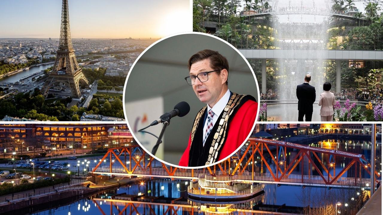 Toowoomba Regional Council Mayor Geoff McDonald has embarked on a 10-day trip to the UK, Paris and Singapore with the Council of SEQ Mayors.