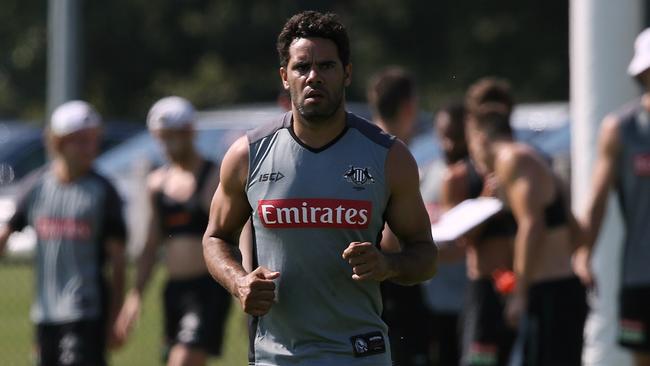 Daniel Wells is likely to play for Collingwood in the pre-season. Picture: Wayne Ludbey