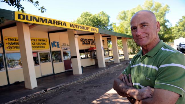 Dunmarra Wayside Inn owner Gary Frost plans to take advantage of the Roadhouse to Recovery fund. Picture: Justin Sanson