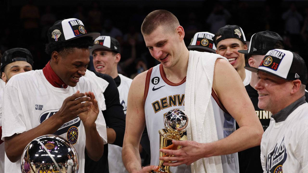 The Nuggets are in the NBA Finals. Harry How/Getty Images/AFP.