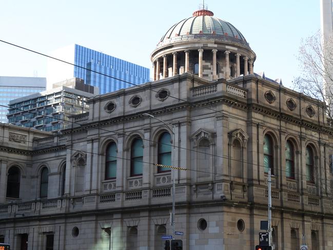 The wild prank caused quite the commotion inside the Supreme Court. Picture: David Crosling