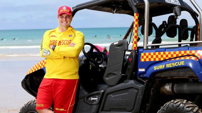 Lorne Surf Club lifesaver and Victorian Lifesaver of the Year Heath Armstrong.