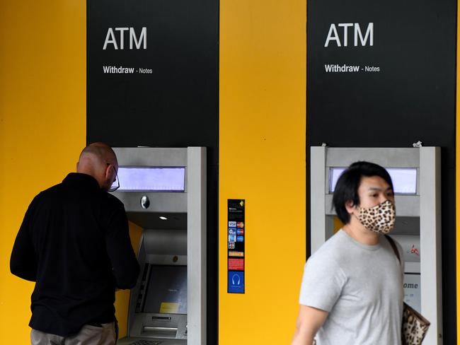 SYDNEY, AUSTRALIA - NewsWire Photos FEBRUARY, 12, 2021: General view of a Commonwealth Bank of Australia (CBA) branch in Sydney. Picture: NCA NewsWire/Bianca De Marchi