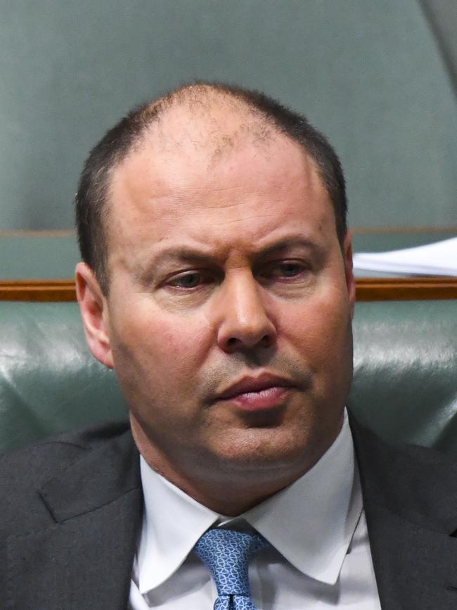 Australian Treasurer Josh Frydenberg. Picture: AAP.