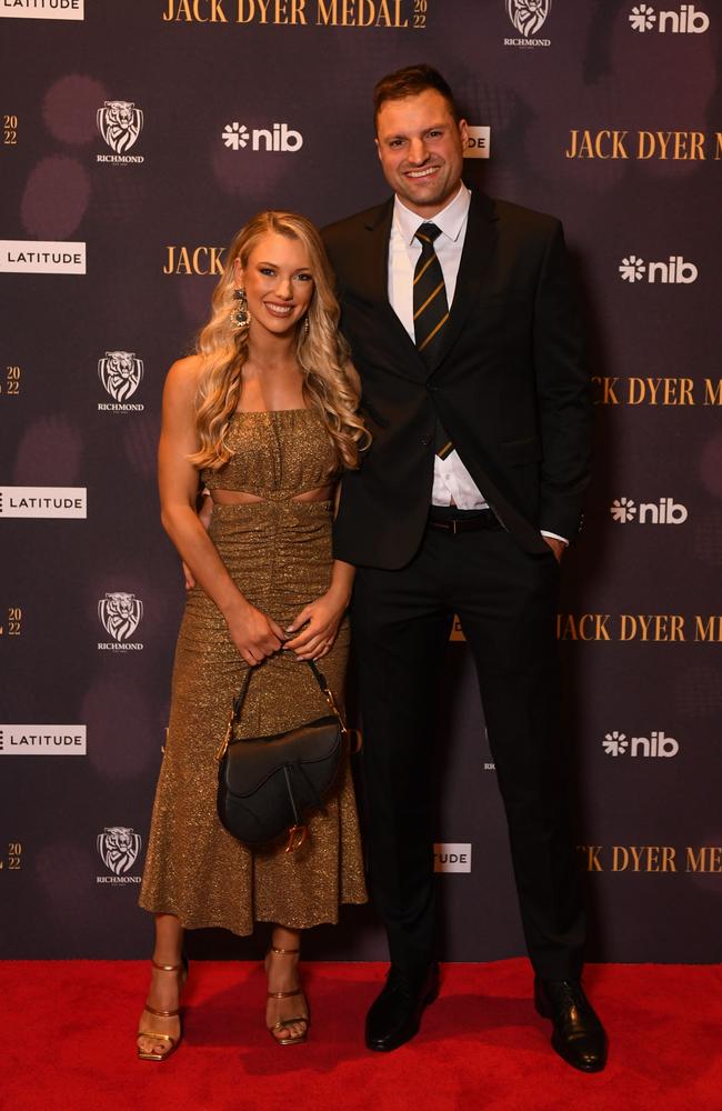 Essendon players and their partners attend best and fairest night at ...