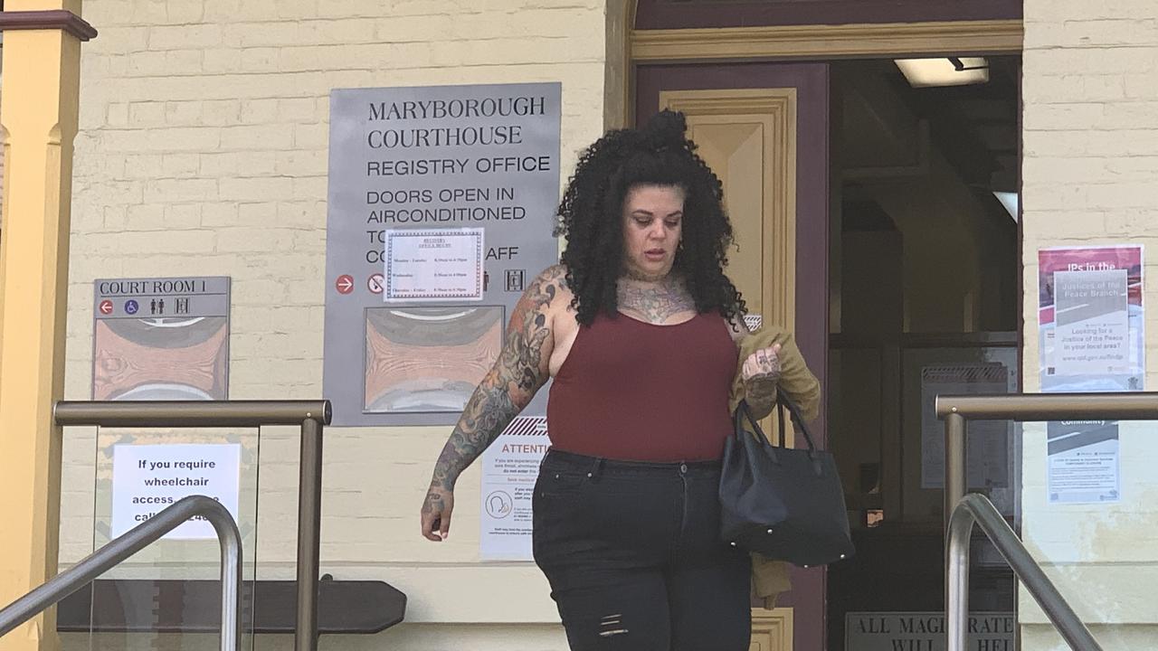 Chantelle Jade Simpson pleaded guilty to smuggling drugs into Maryborough Correctional Centre.